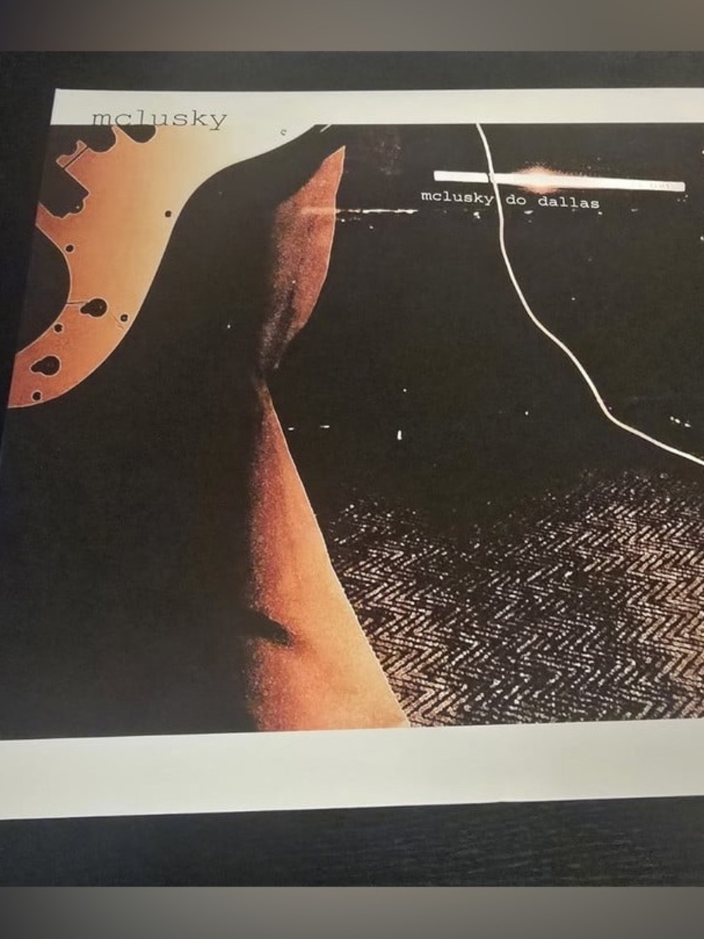 McLusky Do Dallas by McLusky Vinyl Record 2002 Too Pure Orange